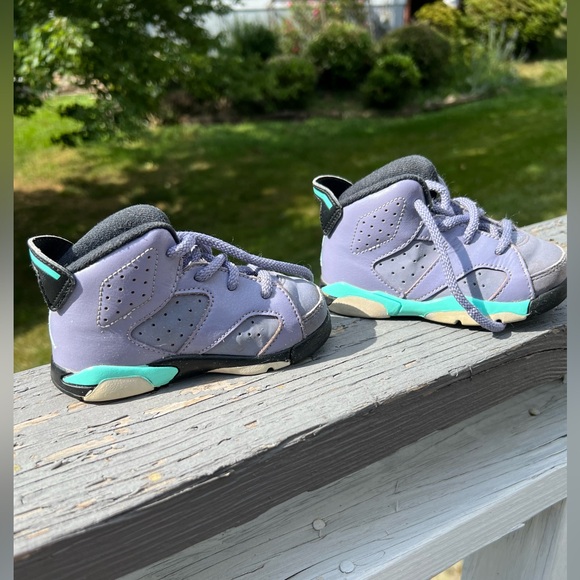 Air Jordan 6 Retro GT Toddler Sneakers Size 6C - Picture 9 of 10